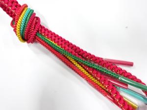 未使用品　正絹　手組帯締め